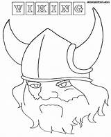 Vikings Coloring Pages Viking Colorings Helmet Print Coloringway sketch template