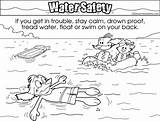 Coloring Safety Water Colouring Pages Rescue Resolution Medium sketch template