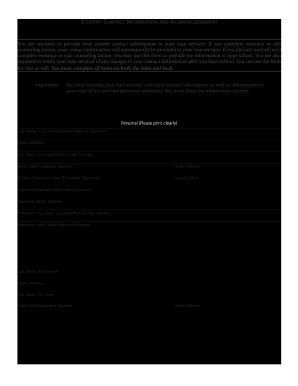 form student contact information fill   sign printable  template signnow