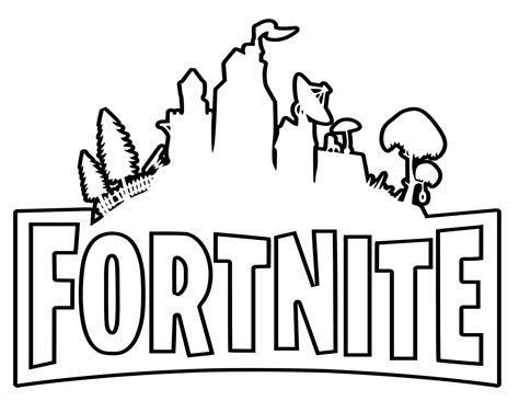 draw fortnite logo easy goimages coast