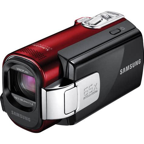 samsung smx  digital memory camcorder red smx frnxaa bh