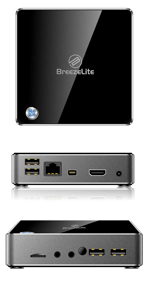 buy breezelite intel quad core  windows  mini pc zzzldr sn pc case gear australia