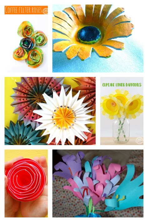 celebrate spring    flower crafts  preschoolers
