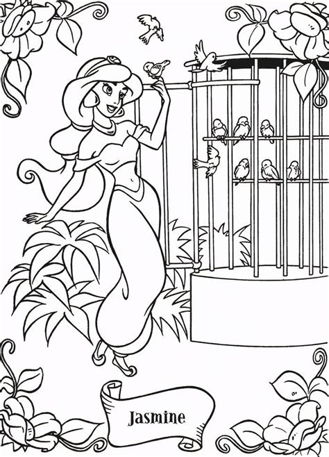 coloring pages jasmine  belinda berubes coloring pages