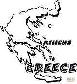 Greece Coloring Pages Ancient Map Greek Flag Drawing Printable Pottery Color Outline Getdrawings Getcolorings Supercoloring Choose Board sketch template