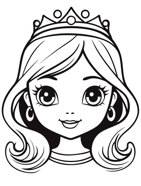 princess coloring pages hue therapy