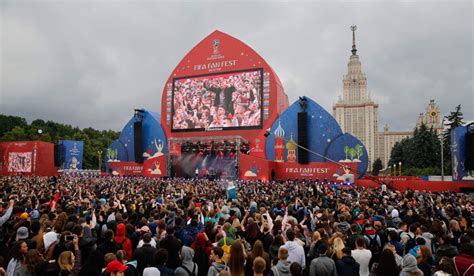 fifa world cup 2018 ain t no party like the fan fest party the week