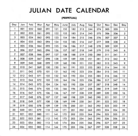 printable julian calendar   printable calendar monthly