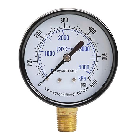 mechanical pressure gauge    psig   kpa pn  bd