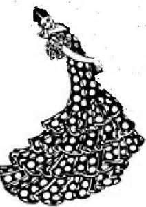 flamenco dancer colouring pages page  colouring pages flamenco