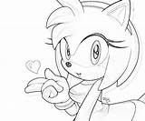 Sonic Amy Coloring Pages Rose Characters Baby Generations Printable Character Giant Hammer Drawing Cute Drawings Color Dibujos Getcolorings Yahoo Search sketch template