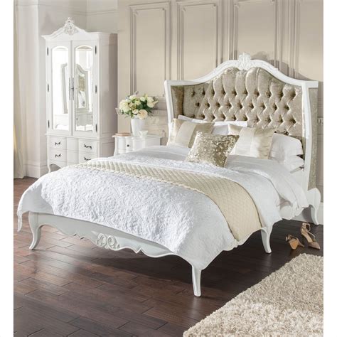 white french bed  luxury designer bed   antique french style