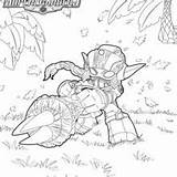 Coloring Skylanders Elf Stealth Superchargers Pages Para Spitfire Colorear Unveiled Terrafin Games Kids Busters Template sketch template