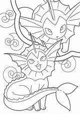 Eevee Colouring Vaporeon Pikachu Tulamama Horse Pokémon Friends sketch template