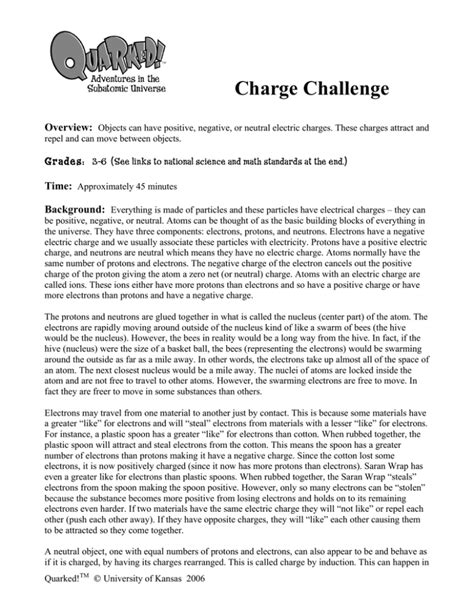 charge challenge