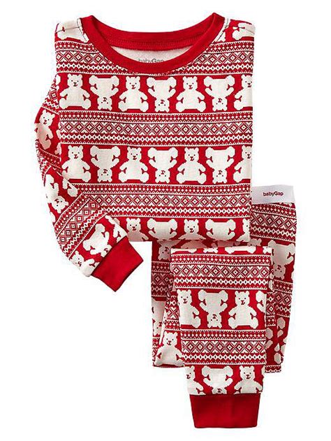gap bear christmas reindeer sleep set the cutest holiday pajamas for