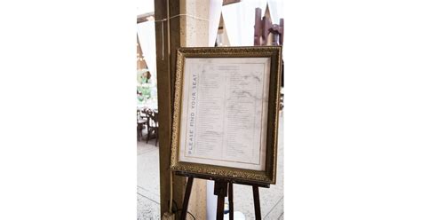 Tasteful And Traditional Wedding Seating Chart Ideas Popsugar Love