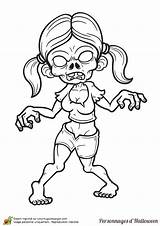 Zombies Páginas Adultos Bordado Hugolescargot Aterrador sketch template