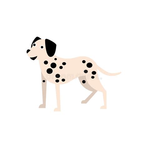 dalmatian dog cartoon stock vector illustration  artwork