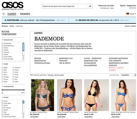 asos bademodecom  shops bademoden bikini beachwear trends