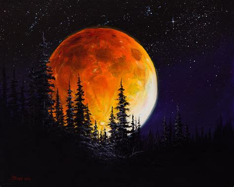 ettenmoors moon painting  chris steele