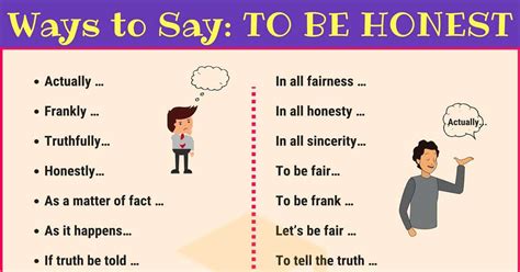 ways     honest  english esl