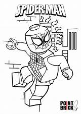 Lego Spiderman Coloring Pages Getdrawings sketch template