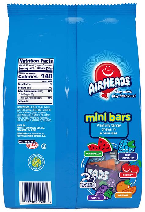 airheads candy mini bars variety assorted fruit individually wrapped  melting party