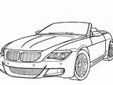 Coloring Car Pages Convertible Getcolorings sketch template