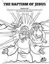 Baptism Sharefaith sketch template