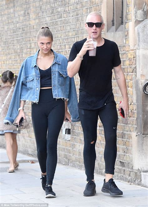 mic s jamie laing steps out with girlfriend heloise agostinelli daily