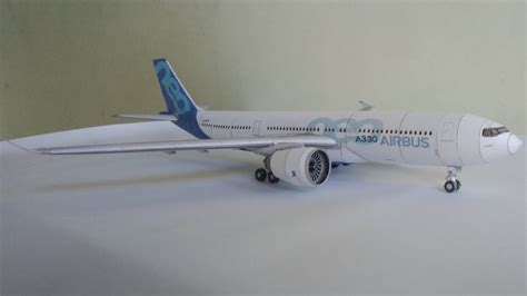 build airbus  neo house livery papercraft  paper aviation