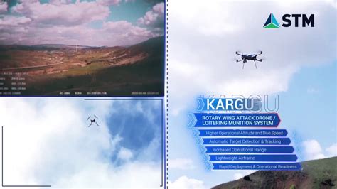 stm kargu autonomous tactical multi rotor attack uav youtube