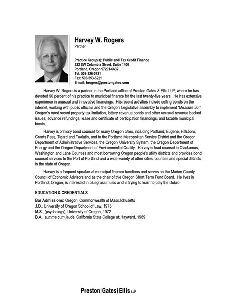 biography templates examples personal professional