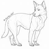 Dog Cattle Drawing Line Clipart Australian Lineart Getdrawings Simple Blue Husky Realistic Red Drawings Webstockreview sketch template