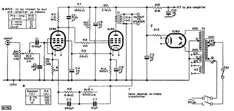 el tube amp schematic
