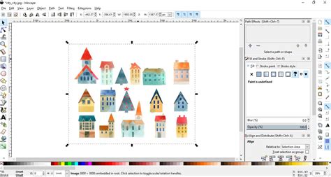 separate elements  images  inkscape design bundles