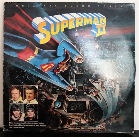 superman ii  vinyl uk sound track  superman  superman movies