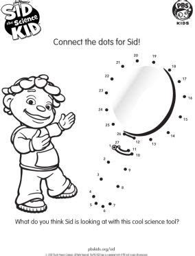 printable sid  science kid coloring pages christopher myersa