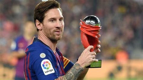 Lionel Messi Trophy La Liga President Open To The Idea Football News