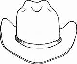 Hat Cowboy Coloring Drawing Pages Outline Fedora Color Clip Clipartbest Clipart Clipartmag Easy sketch template
