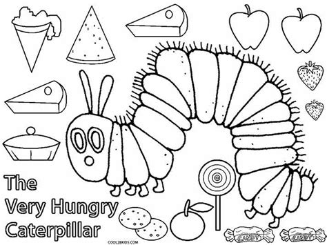 hungry caterpillar drawing  getdrawings