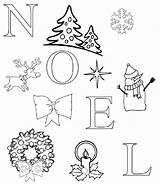 Christmas Coloring Noel Coloriage Color Dessin Imprimer Composition Themed Pages Coloriages sketch template