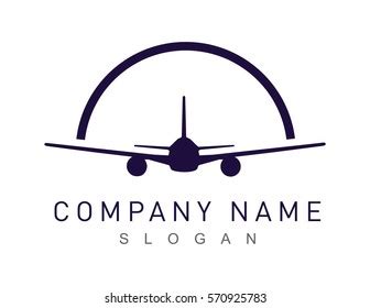 airplane logo images stock   objects vectors