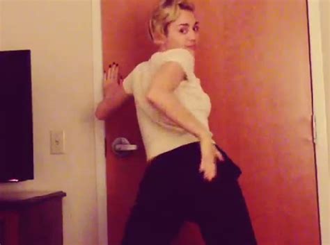 miley cyrus shows off sexy dance moves in new video