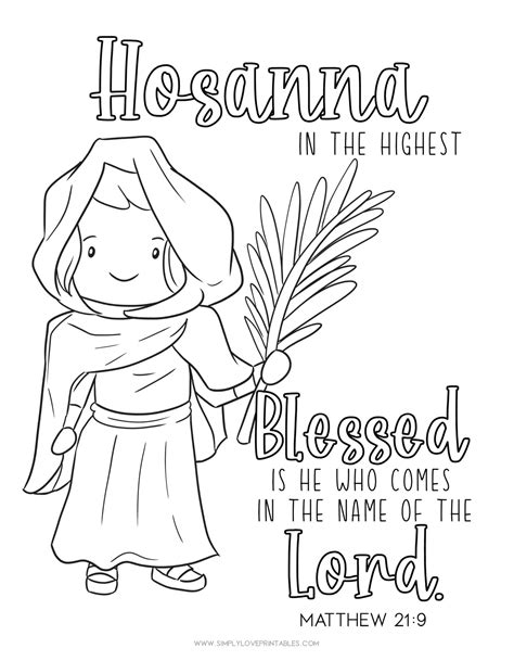 printable easter story coloring pages simply love printables
