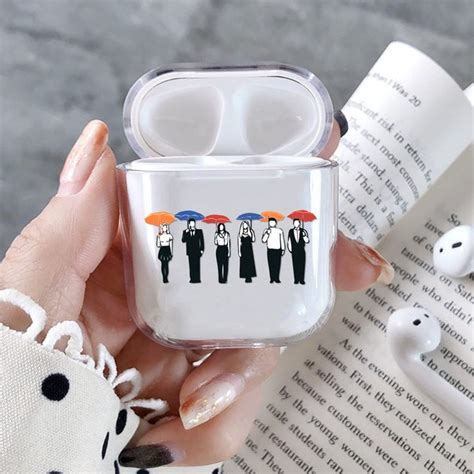 airpod case holder cover transparent airpods case pouch apple etsy   airpod case