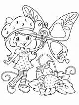 Coloring Pages Shortcake Strawberry Berrykins sketch template