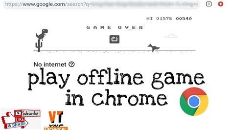 play offline game  chrome youtube