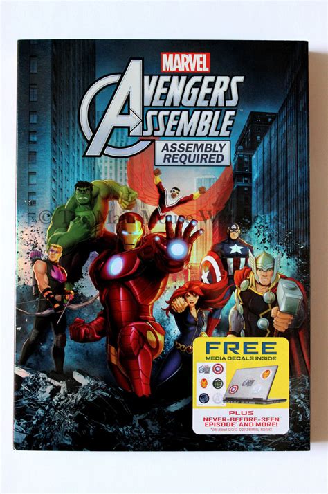 marvel  avengers assemble cartoons assembly required dvd  bonus